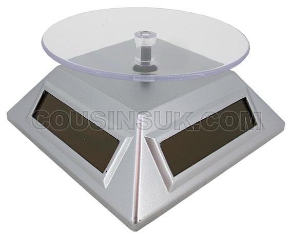 Silver Display Turntable