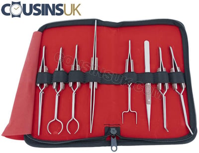 Soldering Tweezer Set of 8