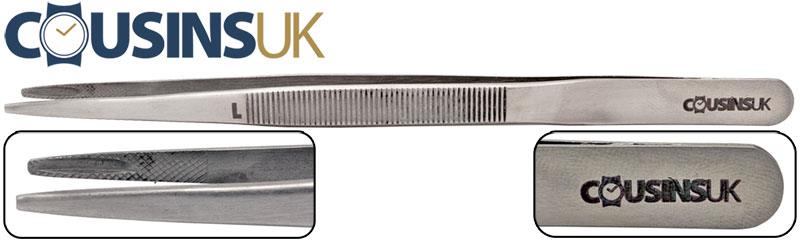 Stainless Steel, Large Tip with Groove