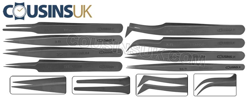 Titanium Tweezers, Cousins Swiss Style