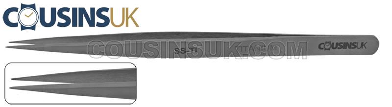 No.SS (Fine Tips) Titanium Tweezers
