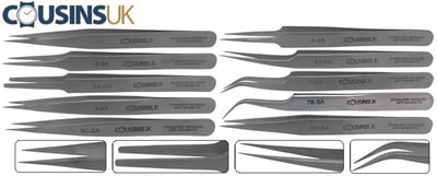 Anti-Magnetic Tweezers, Cousins Swiss Style