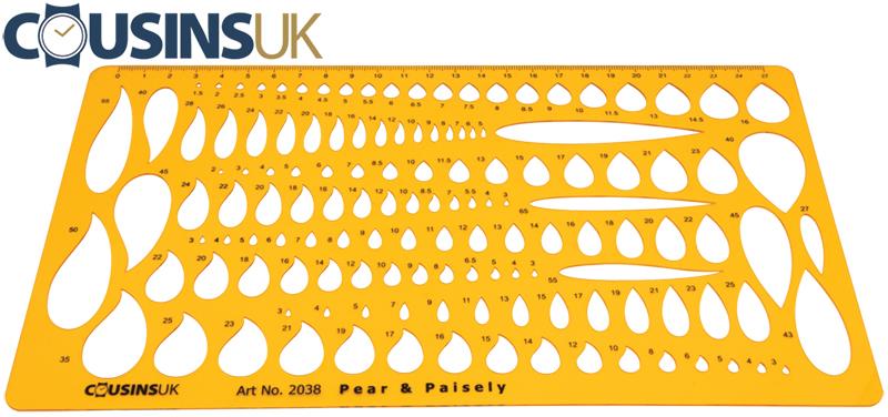 Pear & Paisely Template