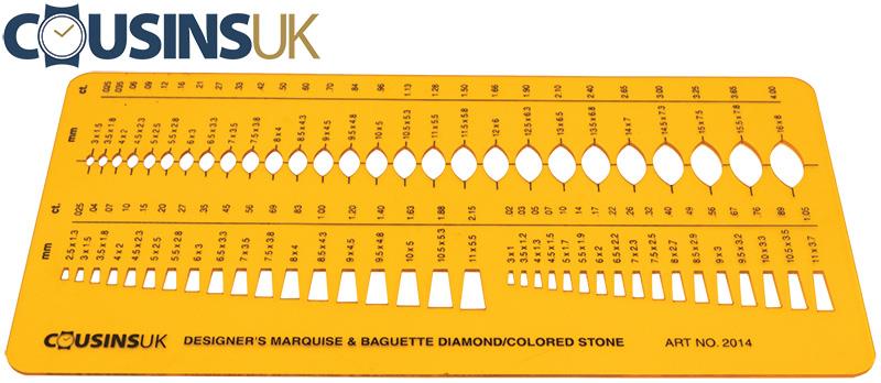 Stone, Maquise & Baguette Template