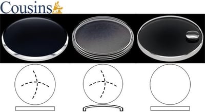 Crystals, Round & Case Back