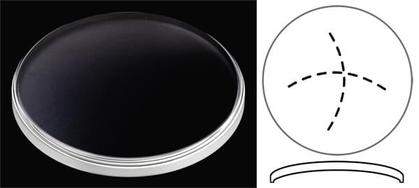 Ø34.00mm (H3.85mm x Pan) Tudor Heritage Black Bay Chrono