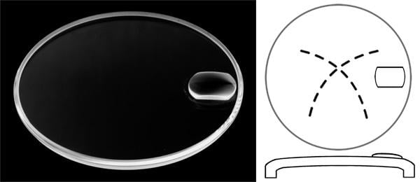 Ø27.90mm (Ø27.00mm x H1.70mm) Tudor Prince Oyster Date