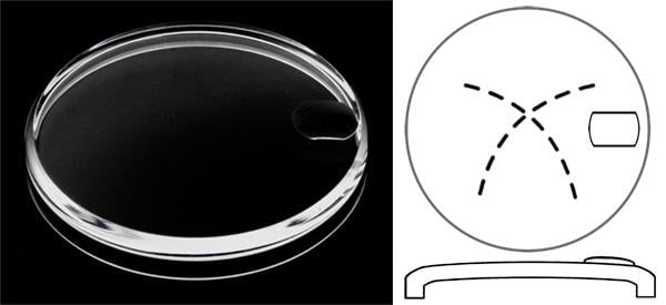 Ø18.10mm (H3.10mm x T0.50mm) Tudor Princess Oyster Date
