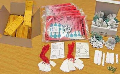 Tags, Labels & Repair Job Envelopes