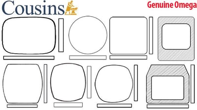Genuine, Glasses, Mineral (TE, TH, TN Series)