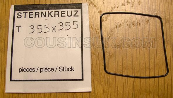 Barrel Shaped (O-Ring), 35.50 x 35.50 x 0.70mm Gasket