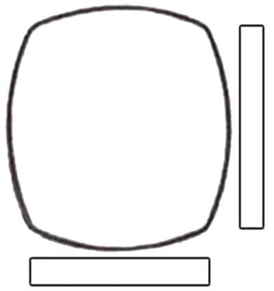 Glass, Omega TN5368 (30.00mm x 27.00mm x T0.90mm)