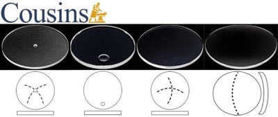 Glasses, Round, Case Back & Dial Crystals