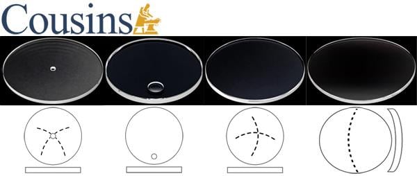 Glasses, Round, Case Back & Dial Crystals