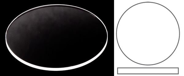 Ø25.00mm (Case Back Crystal x T0.80mm) Ulysse Nardin San Marco