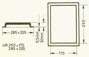 UR Sternkreuz 25.0 x 17.0 x 28.5 x 20.5