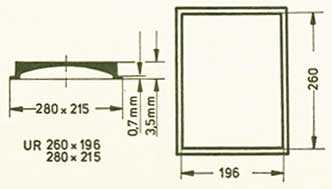UR Sternkreuz 26.0 x 19.6 x 28.0 x 21.5