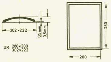 UR Sternkreuz 28.0 x 20.0 x 30.2 x 22.2