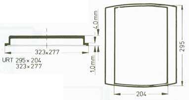 URT Sternkreuz 29.5 x 20.4 x 32.3 x 27.7
