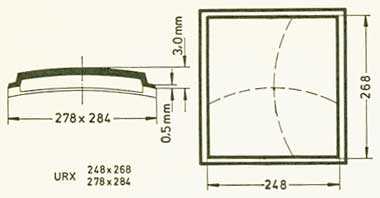 URX Sternkreuz 24.8 x 26.8 x 27.8 x 28.4