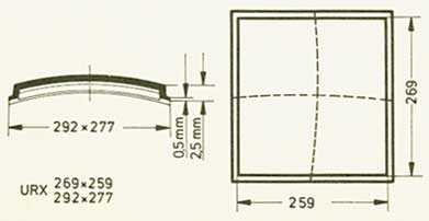 URX Sternkreuz 26.9 x 25.9 x 29.2 x 27.7