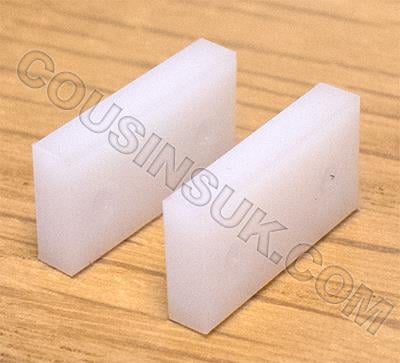 Delrin Plates for Precision Vice, Bergeon 6876.P.D