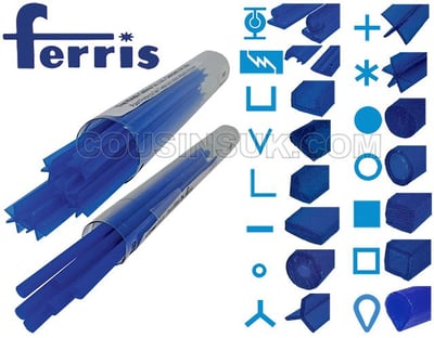 Wax Cowdery Profiles (Blue)