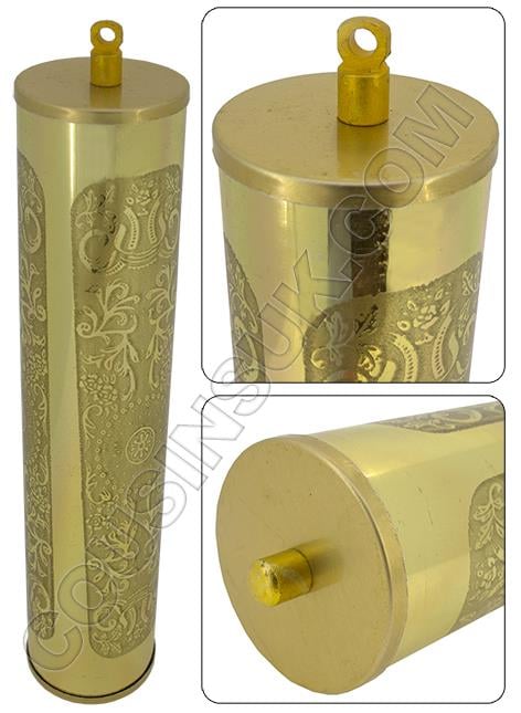 Weight Shells (Brass Colour), Ornate