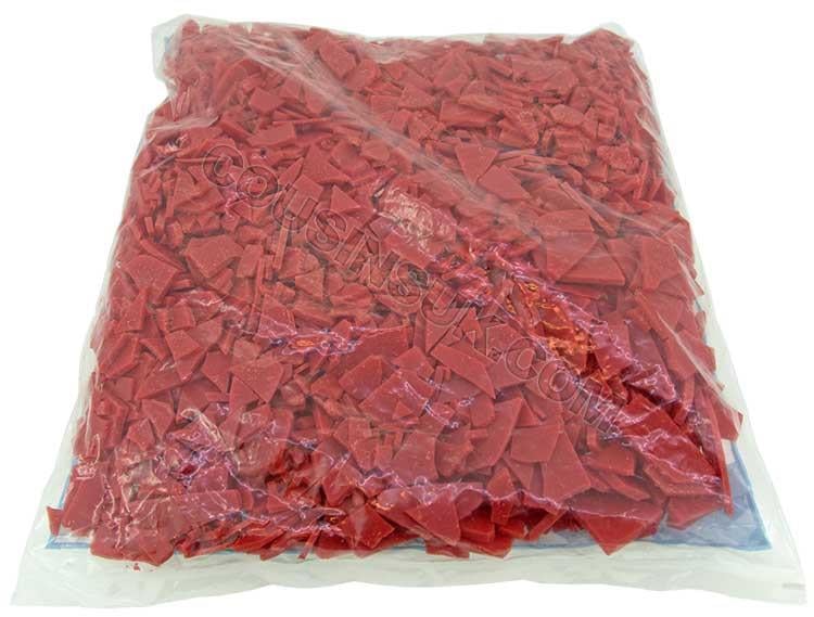 Pink Injection Wax Flakes