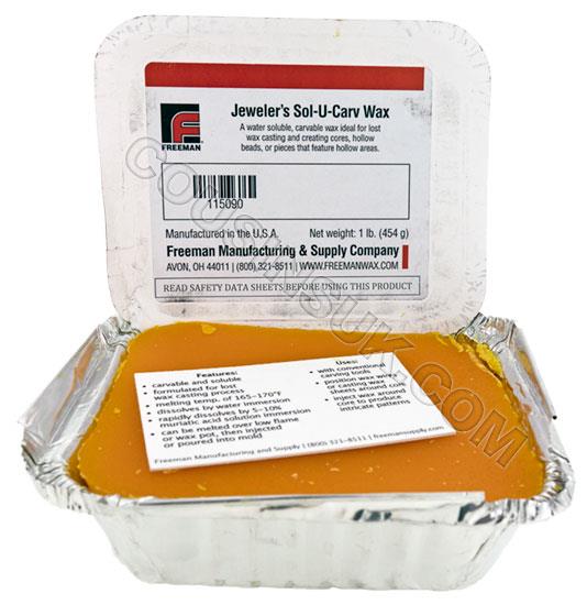 Sol-U-Carv Wax