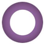 Purple (Centre Hole) Ø22 x Ø16mm
