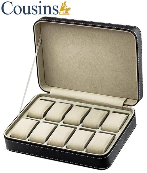 10 Slot Watch Travel Case
