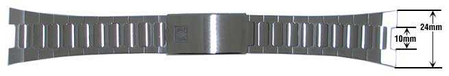 24mm Omega Bracelet SS