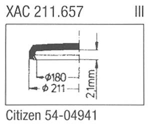 Glass, Citizen 54.04941 (Sternkreuz XAC 211.657)