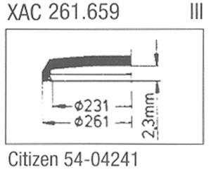 Glass, Citizen 54.04241 (Sternkreuz XAC 261.659)