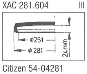 Glass, Citizen 54.04281 (Sternkreuz XAC 281.604)