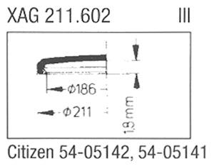Glass, Citizen 54.05142/41 (Sternkreuz XAG 211.602)