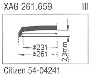 Glass, Citizen 54.04241 (Sternkreuz XAG261.659)