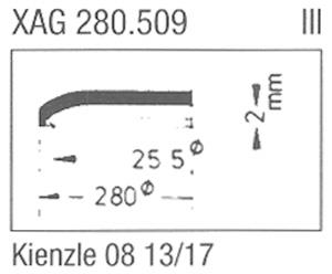 Glass, Kienzle 08 13/17 (Sternkreuz XAG280.509)