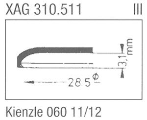 Glass, Kienzle 060 11/12 (Sternkreuz XAG310.511)