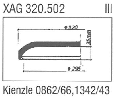 Glass, Kienzle 08 62/66,1342/43 (Sternkreuz XAG320.502)