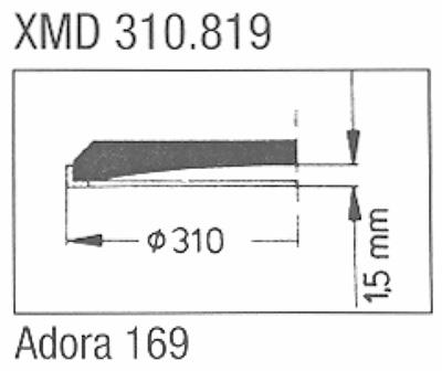 Glass, Adora 169 (Sternkreuz XMD310.819)
