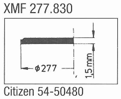 Glass, Citizen 54.50480 (Sternkreuz XMF 277.830)