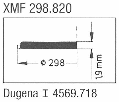 Glass, Dugena I 4569.718 (Sternkreuz XMF 298.820)