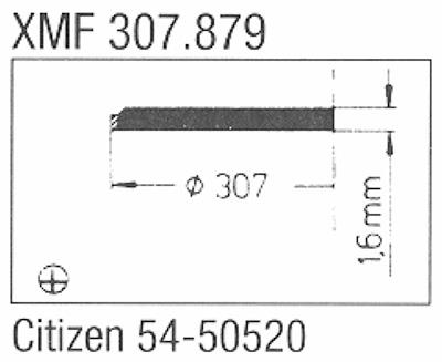 Glass, Citizen 54.50520 (Sternkreuz XMF 307.879)