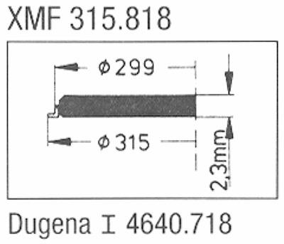 Glass, Dugena I 4640.718 (Sternkreuz XMF 315.818)