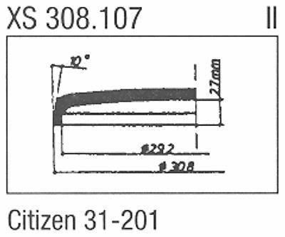Glass, Citizen 31.201 (Sternkreuz XS308.107)