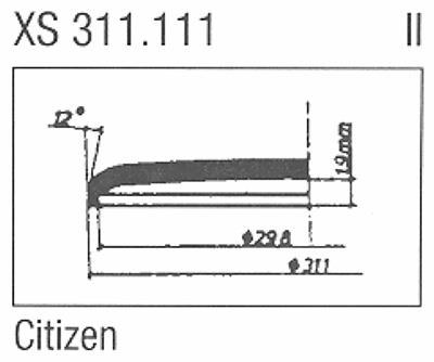 ---- Part ---- Glass, Citizen (Sternkreuz XS311.111)