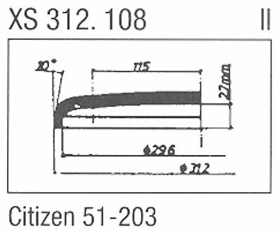 Glass, Citizen 51.203 (Sternkreuz XS312.108)