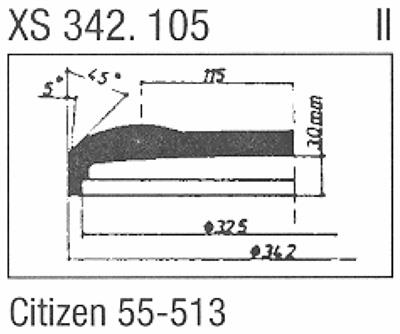 Glass, Citizen 55.513 (Sternkreuz XS342.105)